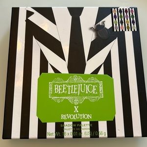 Beetlejuice X Revolution collectors Shadow palette 12 shades NEW